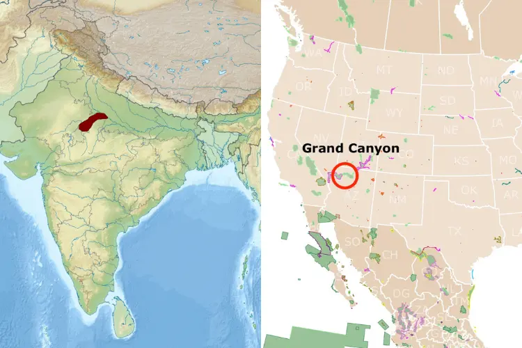 Exploring the Ravines: Chambal Valley vs. Grand Canyon